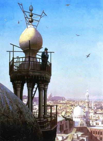 Muezzin Calling, 1878 by Jean Leon Gerome